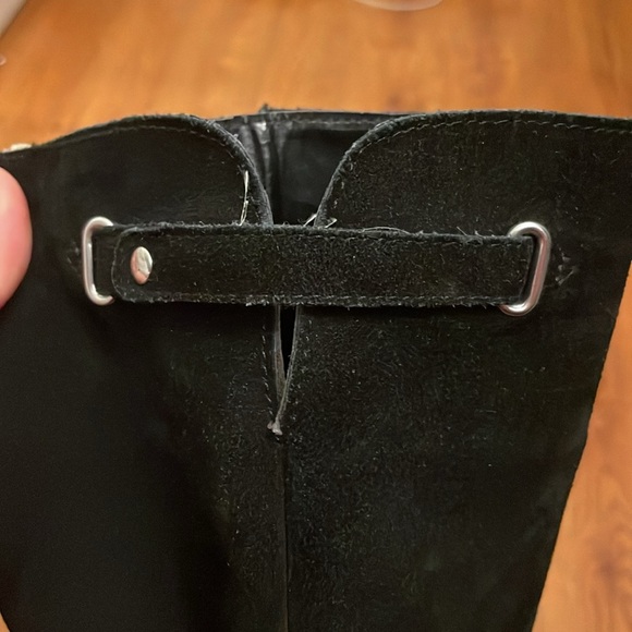 3 for $25!‎ Style & Co Suede Leather Black Boots size 8 - Picture 4 of 12